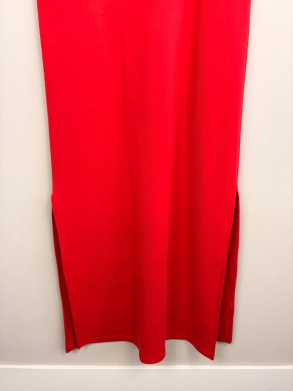 Spanx Air Essentials Maxi Dress in Red - Size Large - Picture 4 of 7